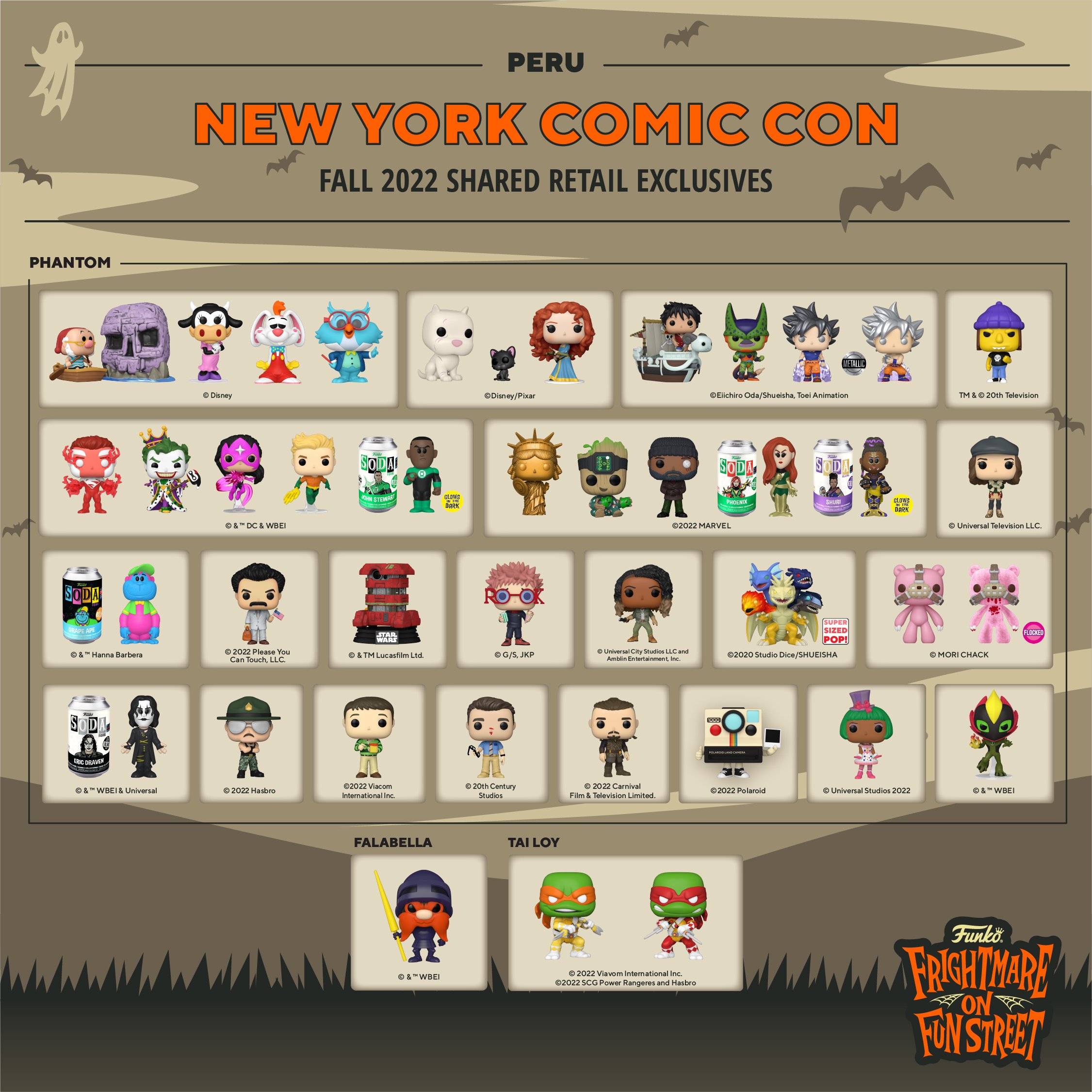 Funko Reveals Products at NYCC 2022!