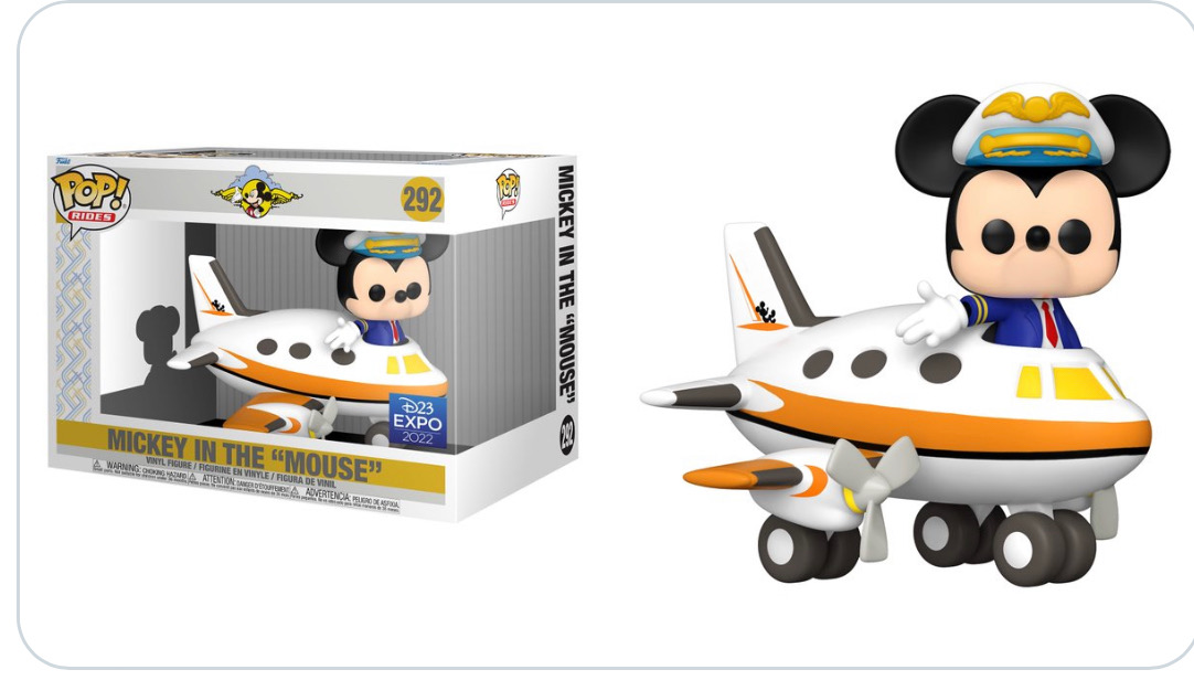 Funko Pop! Mickey Mouse & Jose Walt Disney World 50th Tiki Room Exclusive  Figure