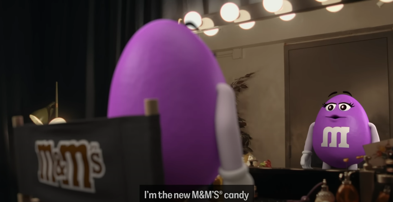 The purple M&M - the story of the lost prince of candy - Candy Room