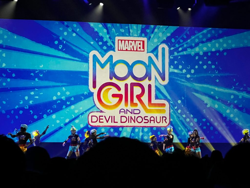 Moon Girl and Devil Dinosaur at d23