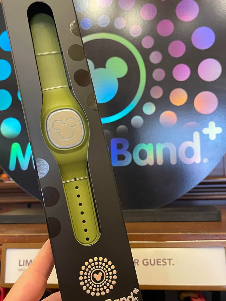 Disney World Parks Olive Green Magicband 2 Solid Color Magic Band Linkable  - NEW