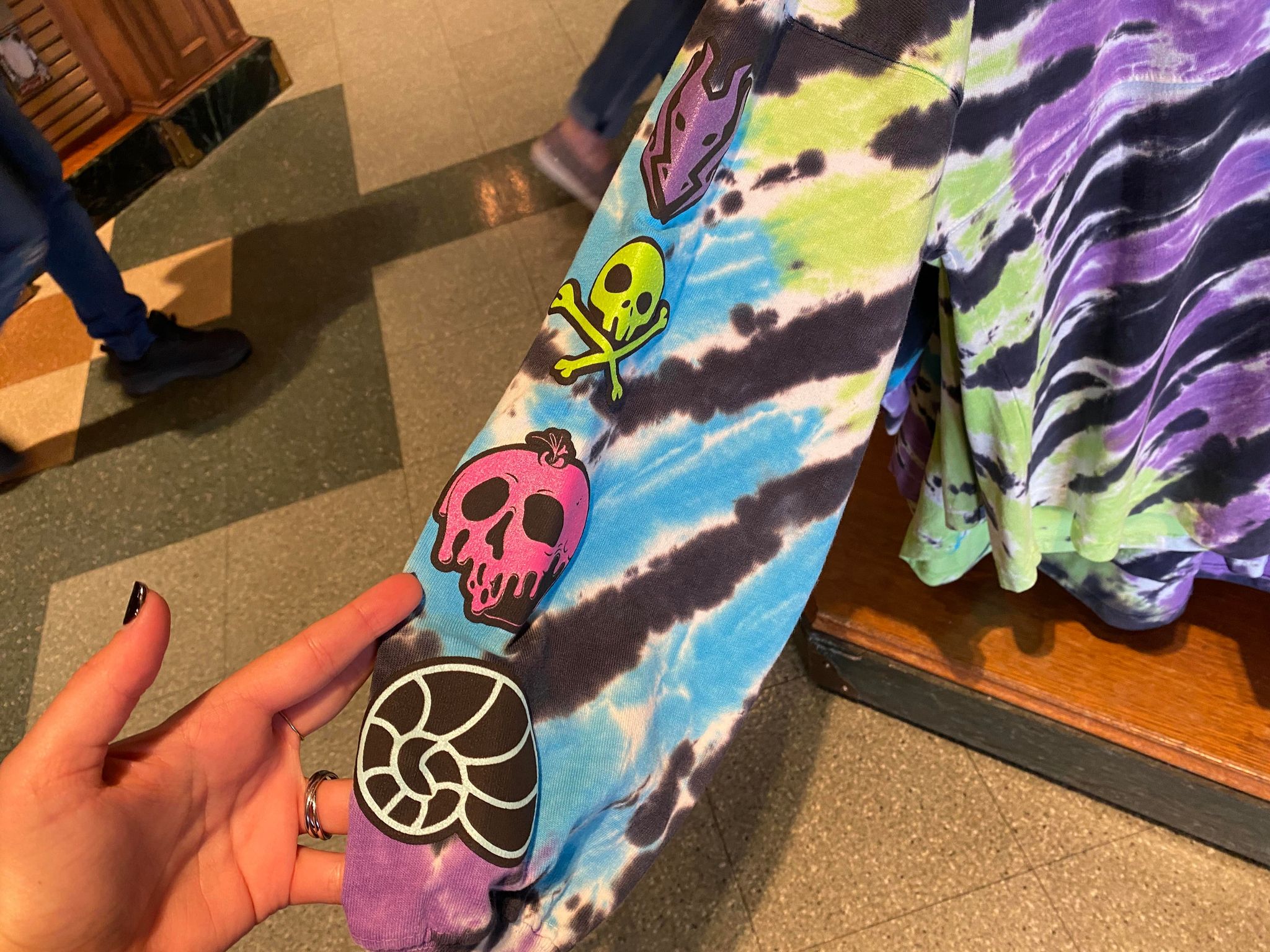 Oogie Boogie TieDye Spirit Jersey NOW at Five & Dime at Disney