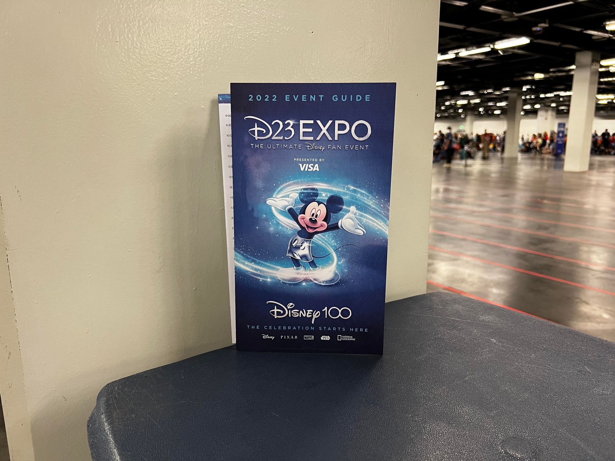d23 expo map guidebook