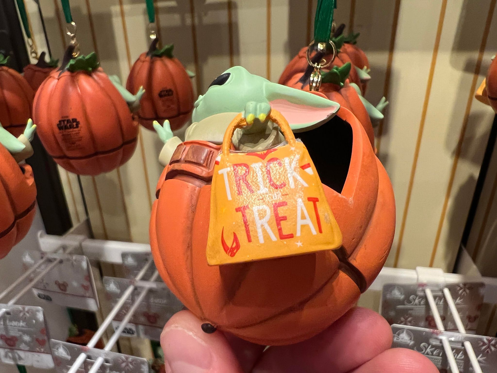 grogu halloween ornament