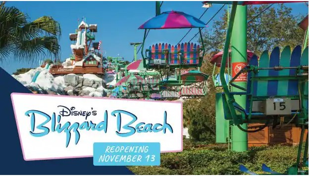 Blizzard Beach reopening