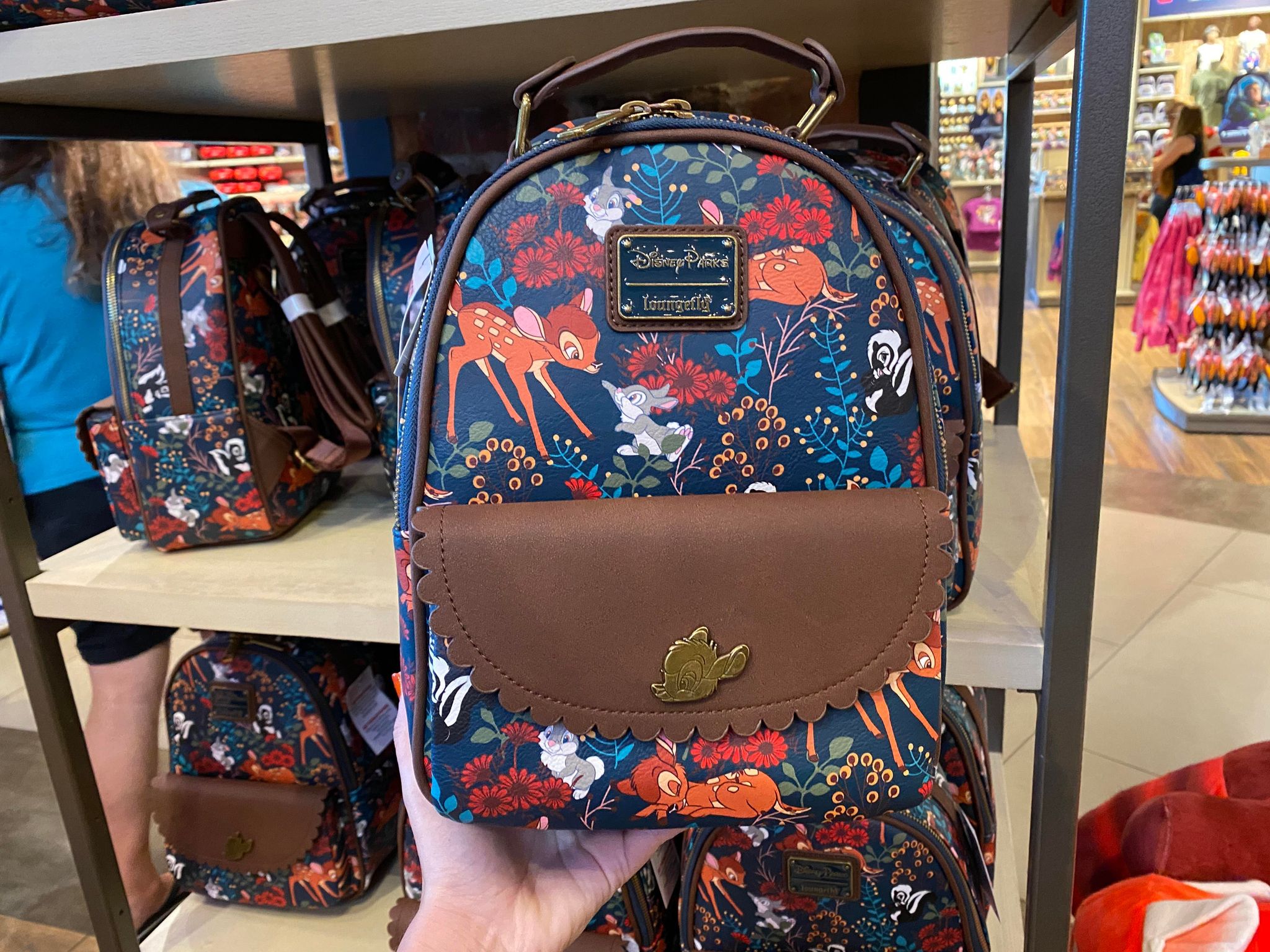 New Bambi Loungefly Mini Backpack NOW at World of Disney in Disney ...