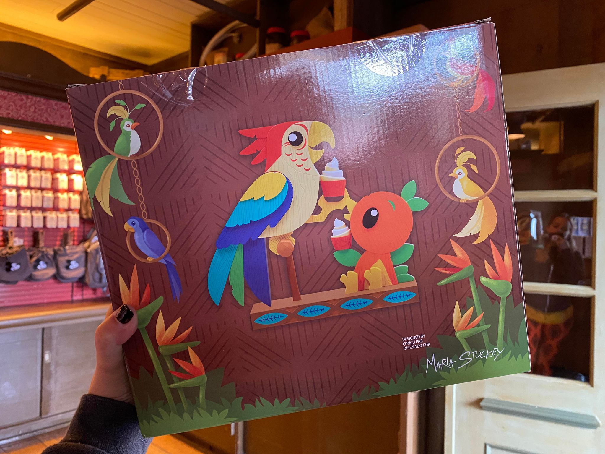 Disney Vinyl Tiki Bird Set - Back