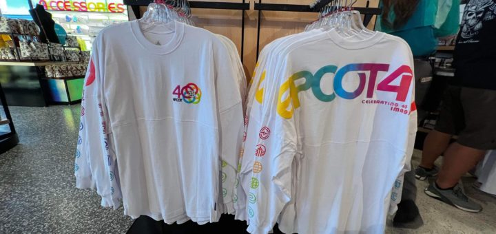 Disney Adult Spirit Jersey - EPCOT 40th Anniversary