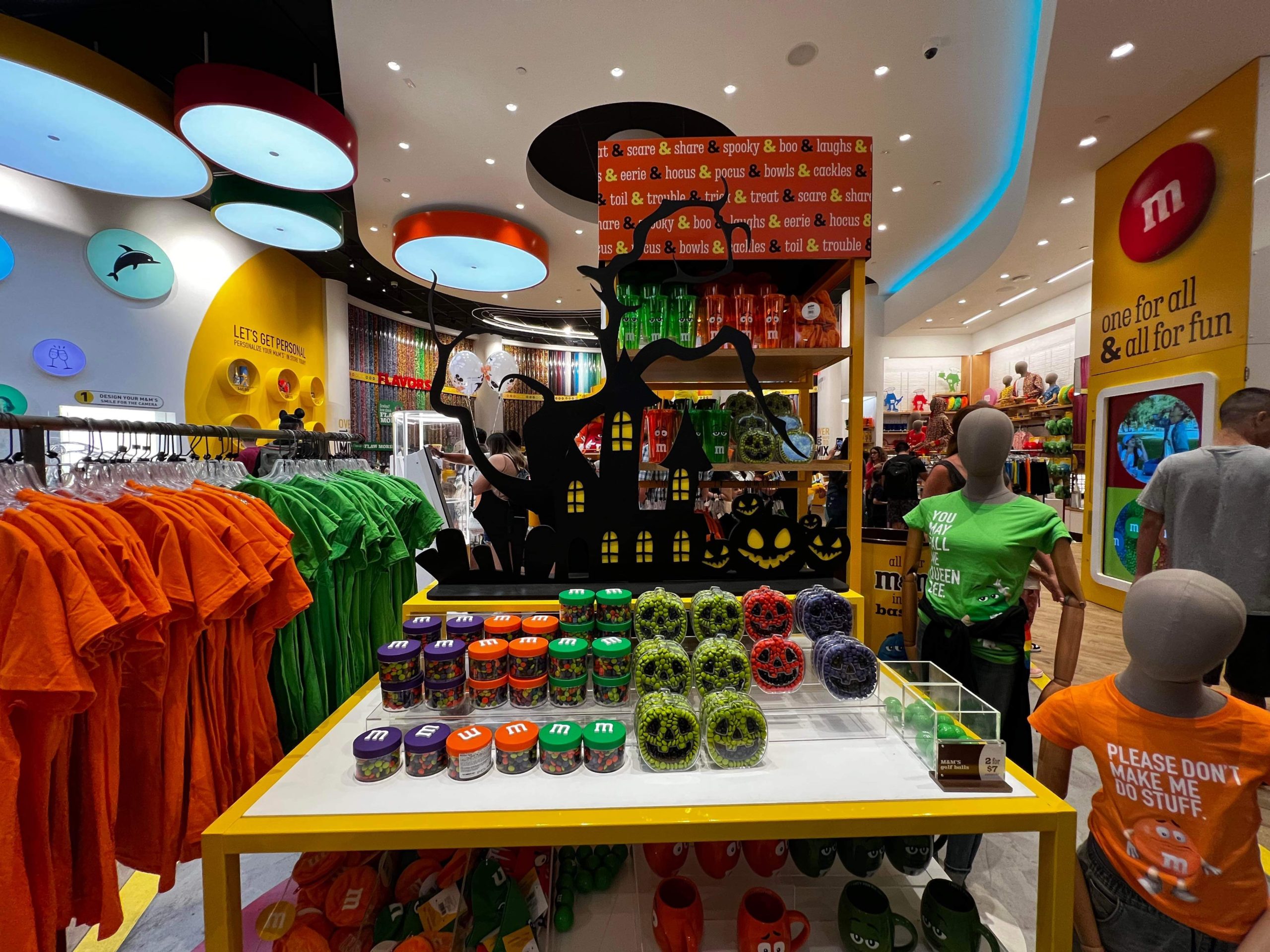 Halloween Arrives at the M&M Store in Disney Springs! 