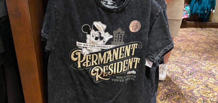 New Mickey T-shirt is Perfect for Tower of Terror Fans