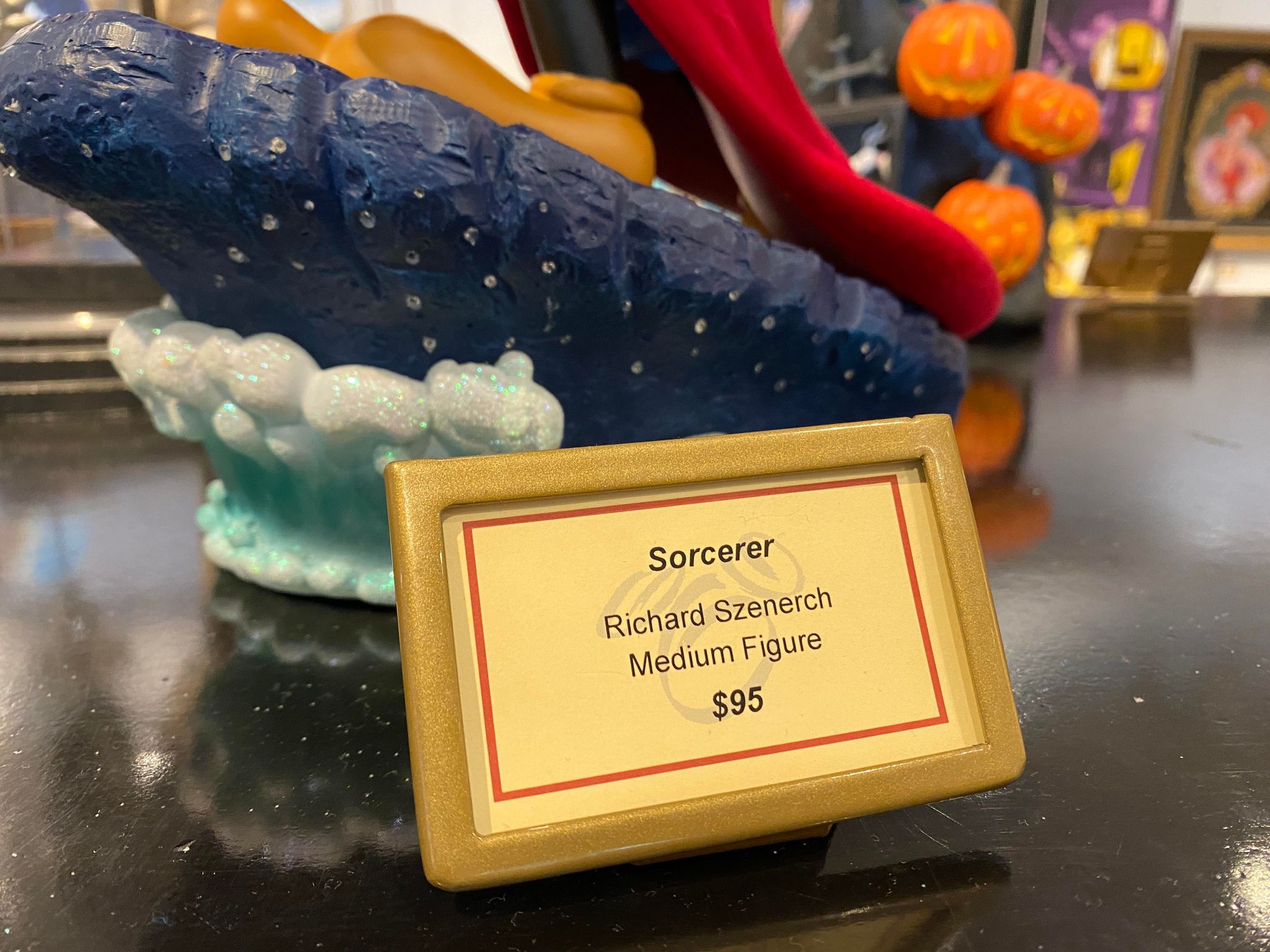 Price Tag of Sorcerer Mickey statue at Art of Disney
