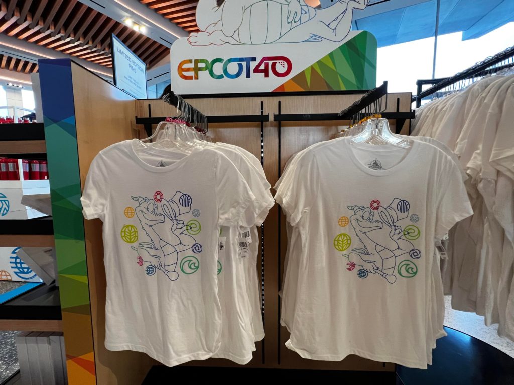 White Figment Thsirt Epcot 40th Anniversary Shirts and Jackets (73)