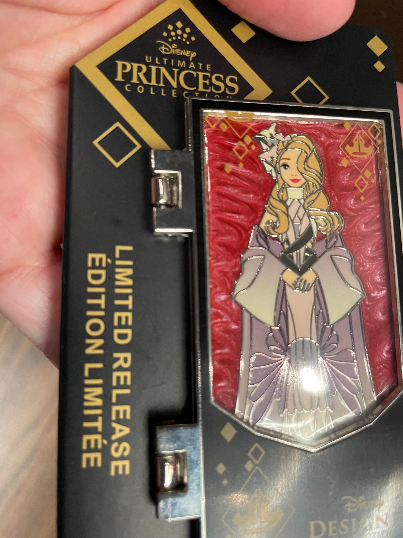 briar rose princess collection designer pin