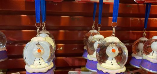 frozen snow globe ornaments