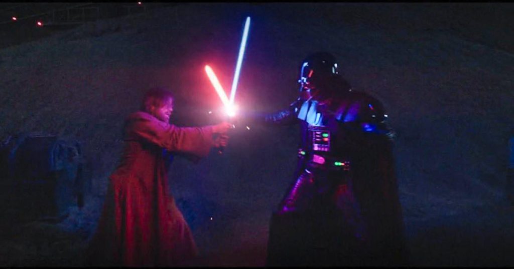 Vader fights Kenobi