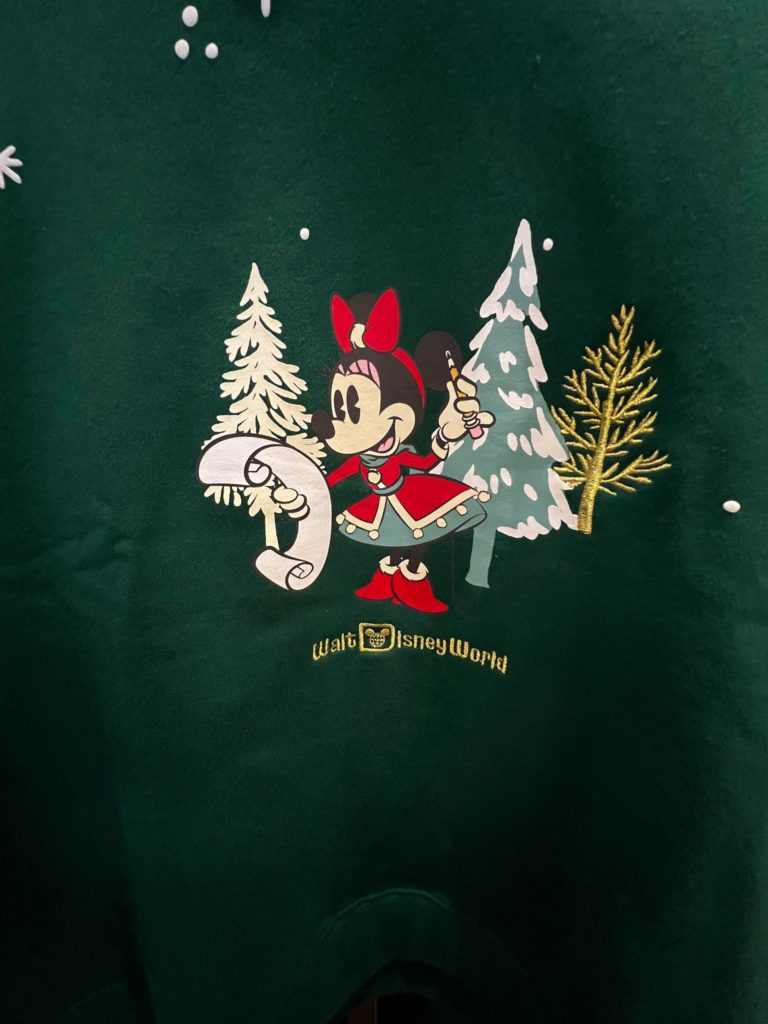 Minnie Sweatshirt Christmas