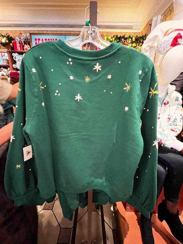 Minnie Christmas Sweatshirt Back