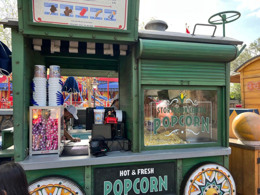 Mr. Toad Popcorn Storybook Circus
