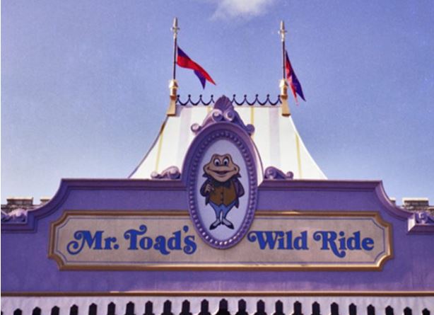 Mr. Toad Wild Ride Entrance