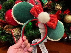 Holiday mickey ears
