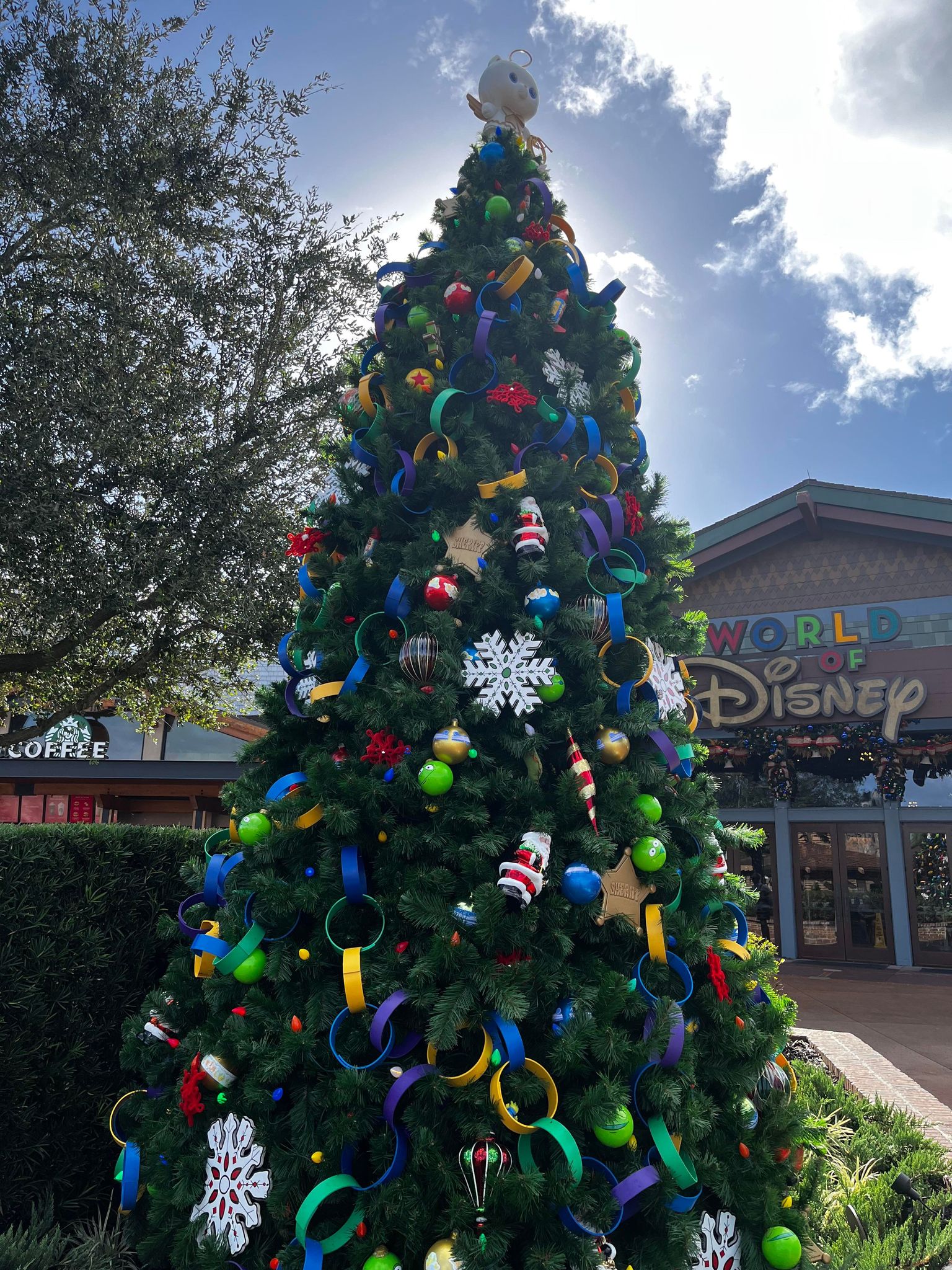 FIRST LOOK Christmas Tree Stroll Dazzles at Disney Springs