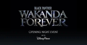 Black Panther Wakanda Forever Disney Springs