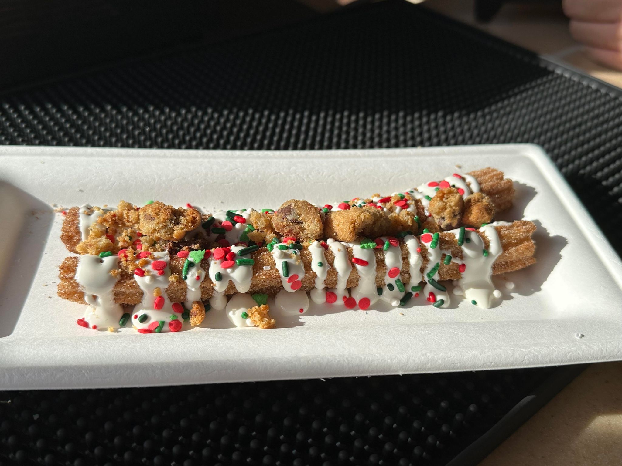 christmas cookie churro