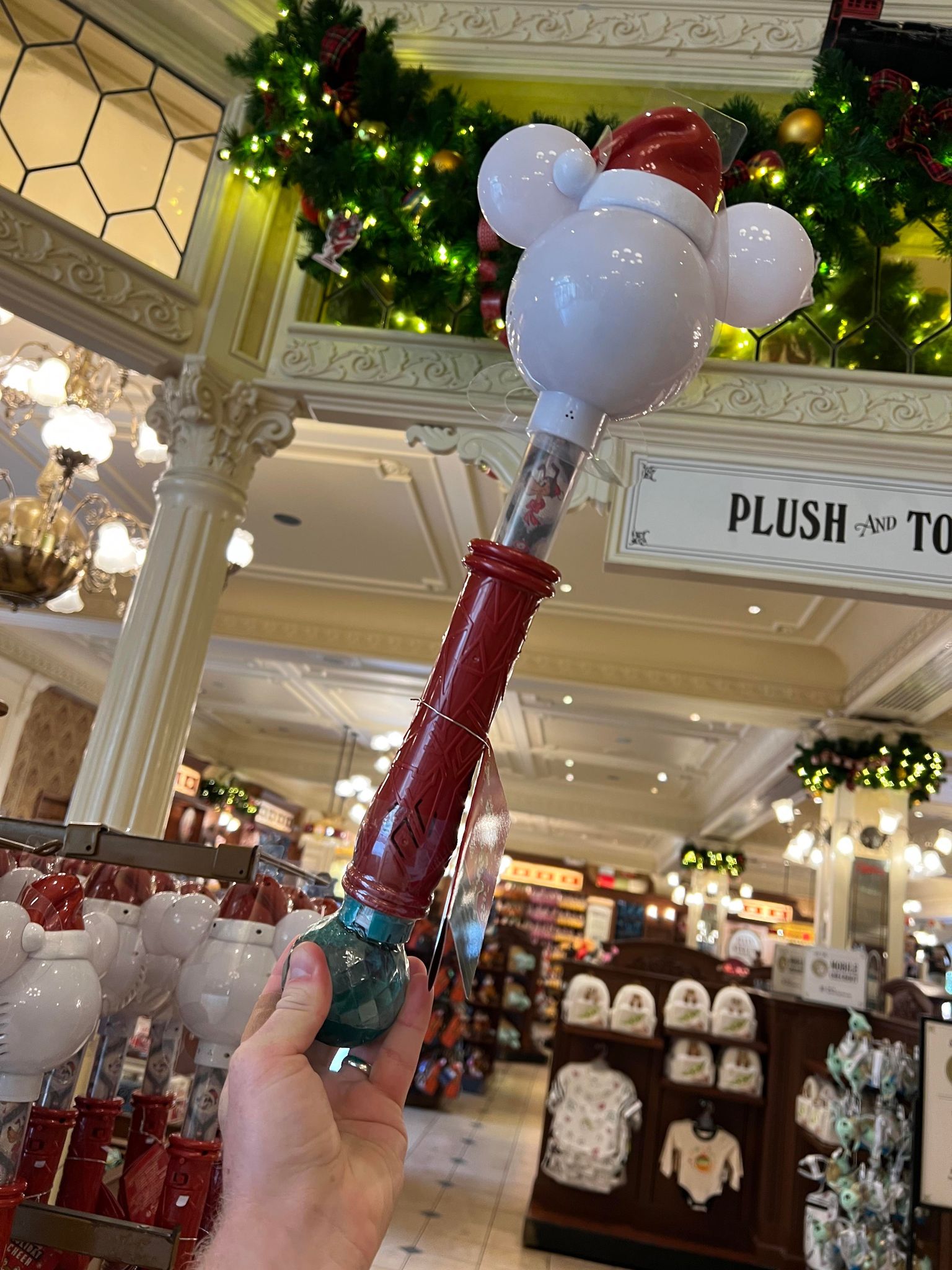 holiday bubble wand
