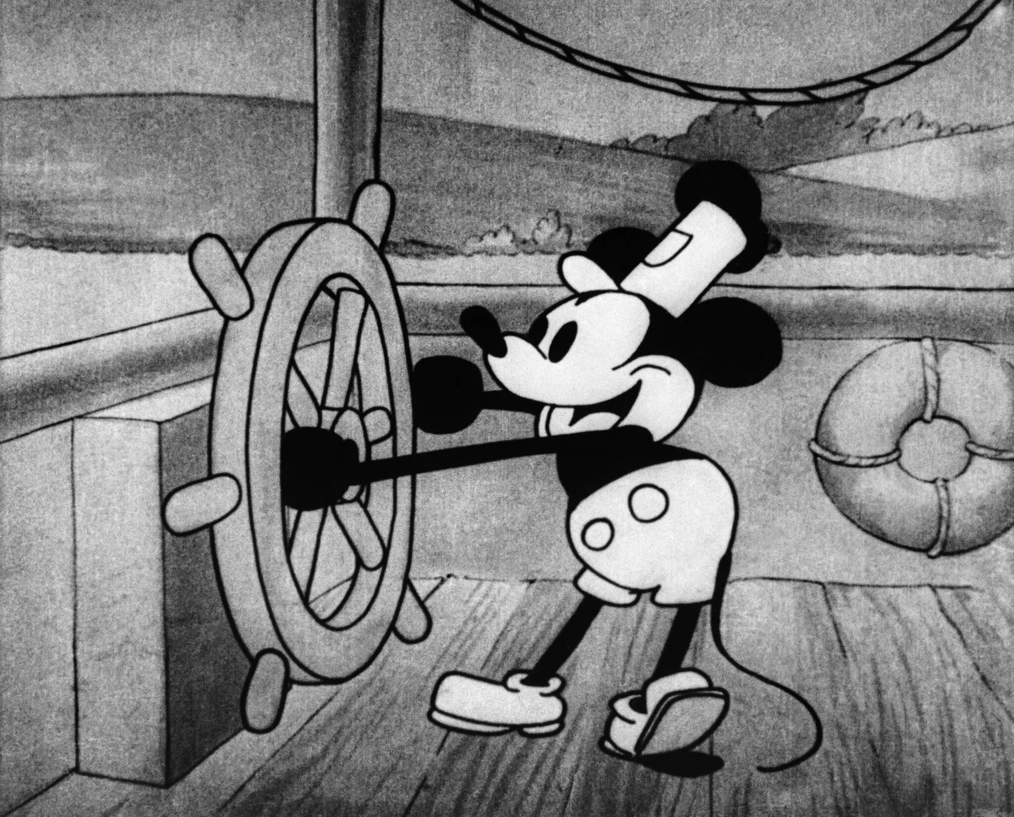'Steamboat Willie' Mickey Mouse Enters Public Domain in 2024