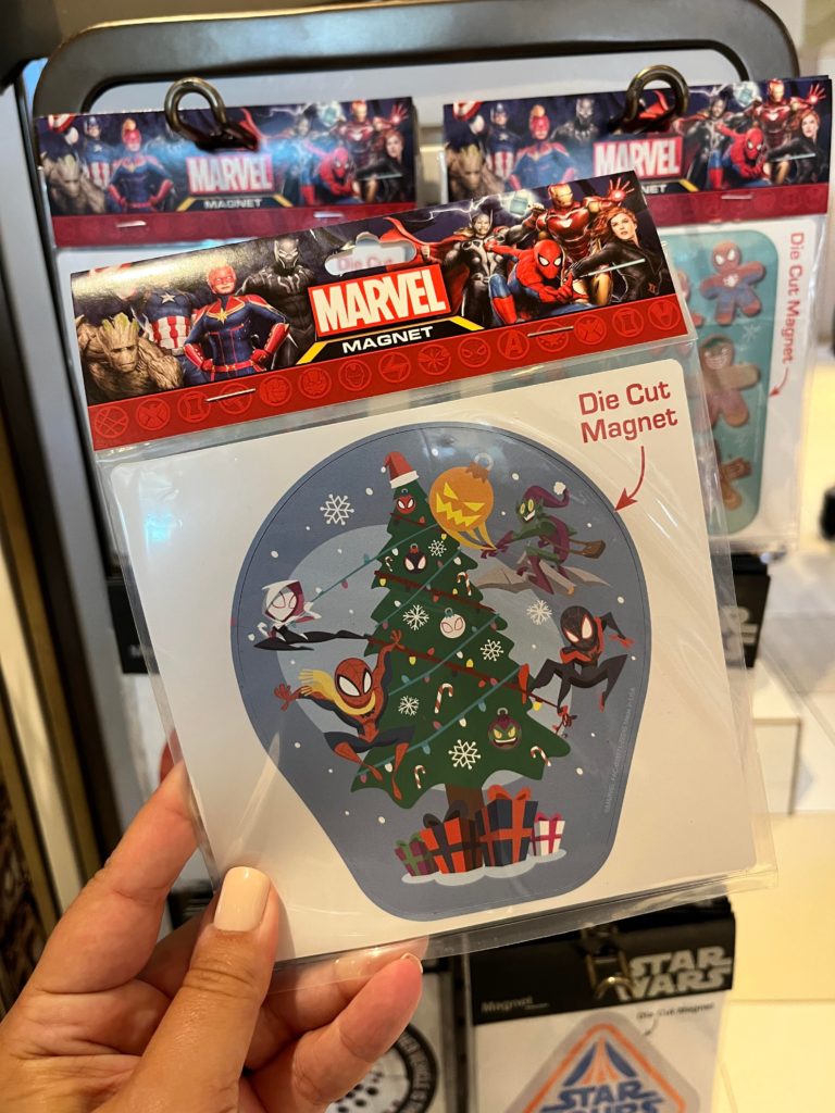 Spider-Man Christmas magnet