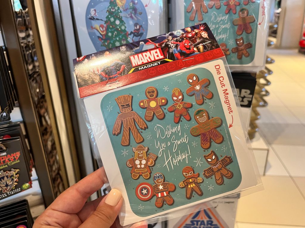 Marvel gingerbread magnet