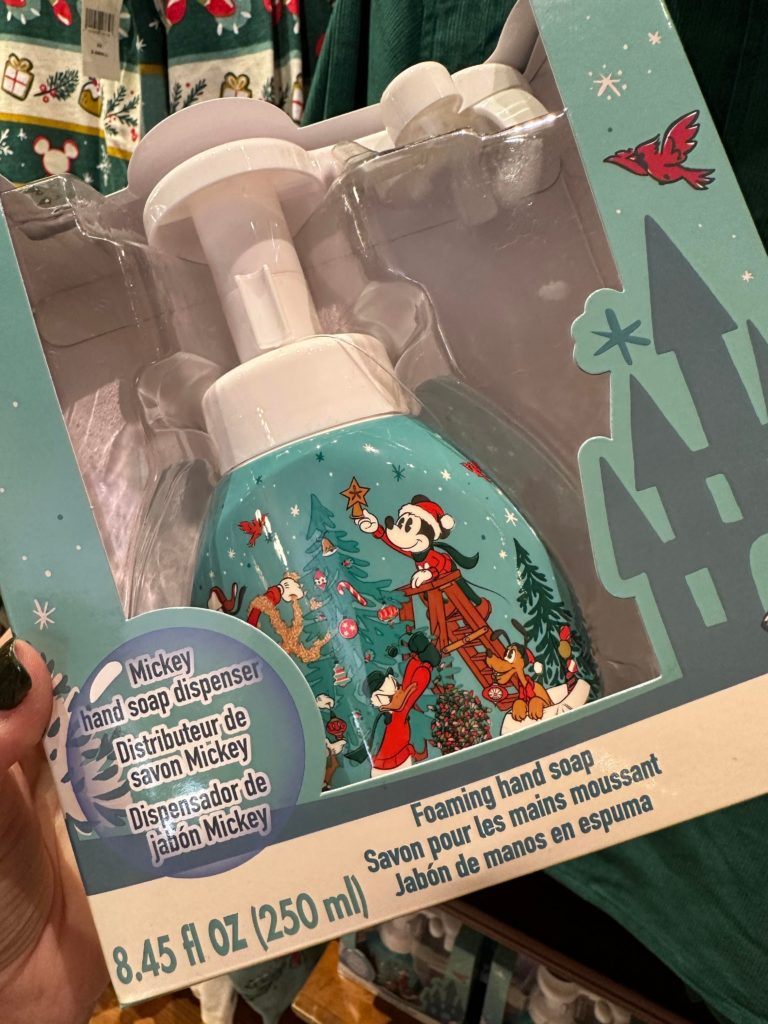 Mickey soap dispenser holiday