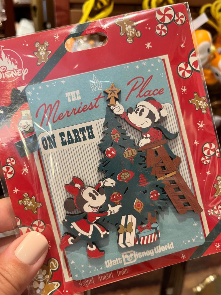 Commemorate Your Disney World Christmas Trip with a Holiday Magnet