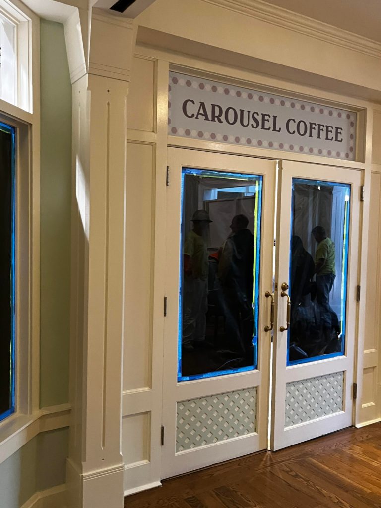 Carousel Coffee Signage