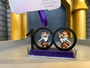 Chip and Dale Ornament Disney 100