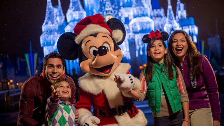 Family Christmas Disney World