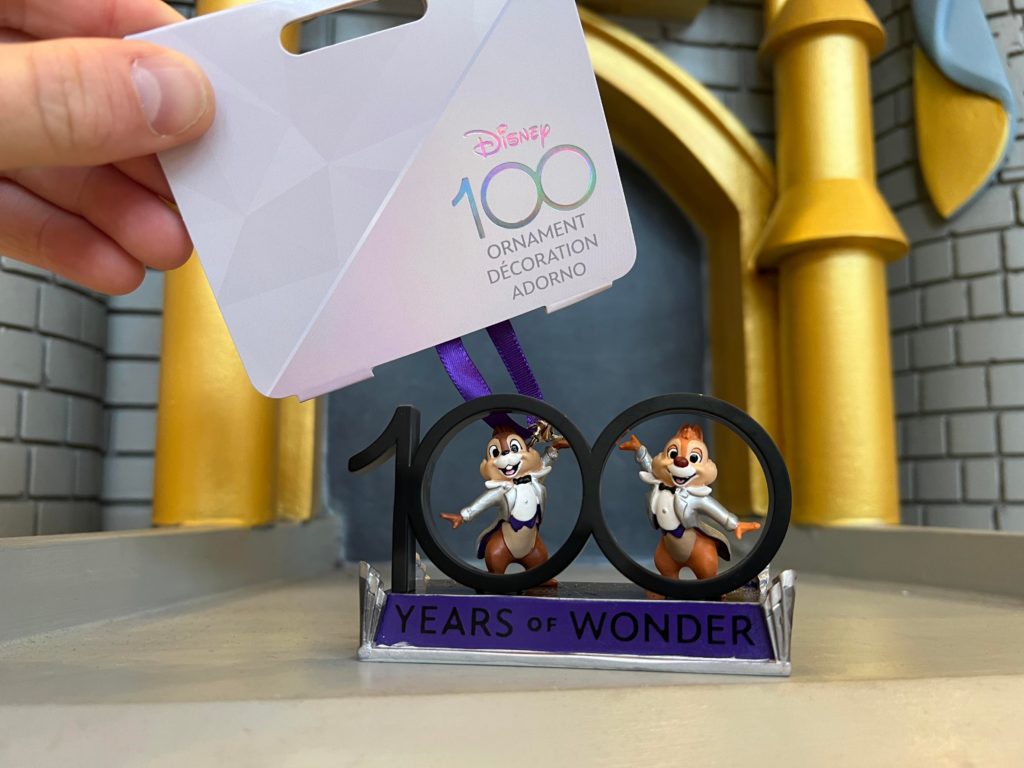 Chip and Dale Disney 100 Ornament