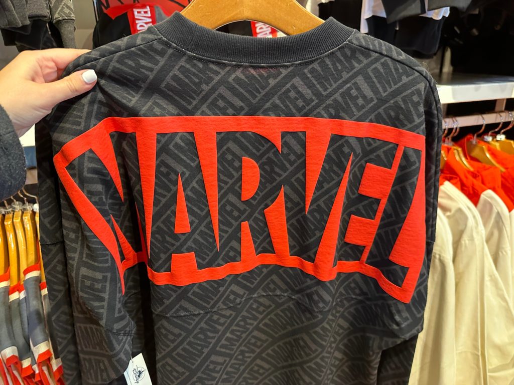 Marvel shirt back