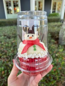 The Snowman Cupcake