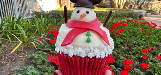 The Snowman Cupcake