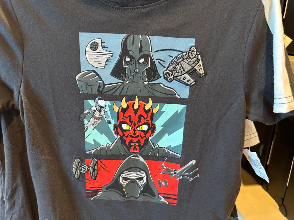 Star Wars villains shirt