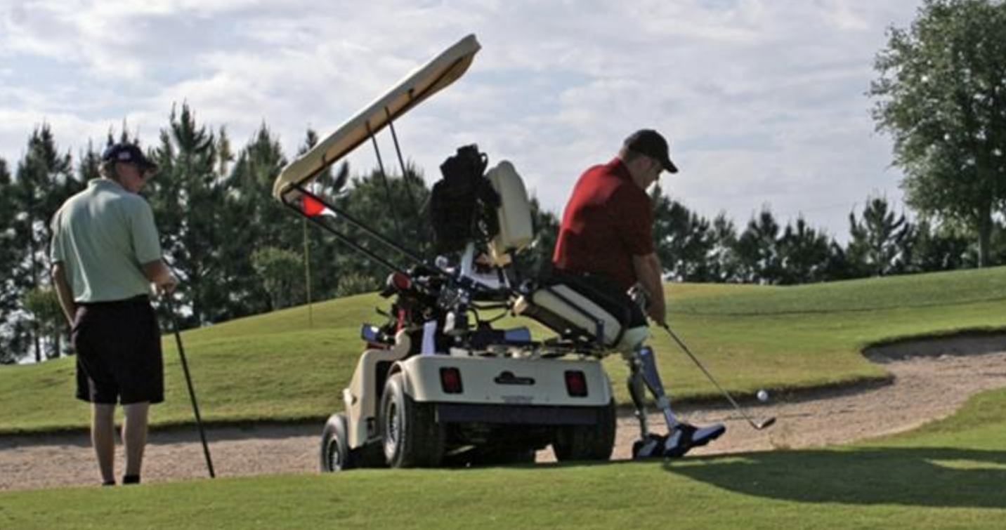 accessible golf cart