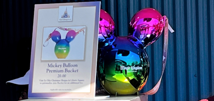 Mickey Balloon Premium Popcorn Bucket