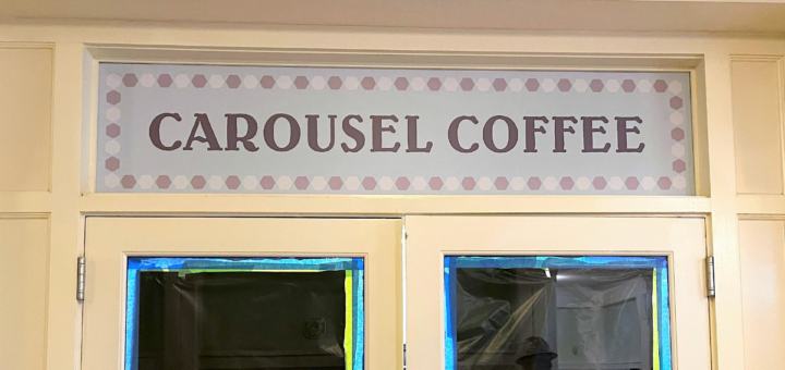 Carousel Coffee Signage