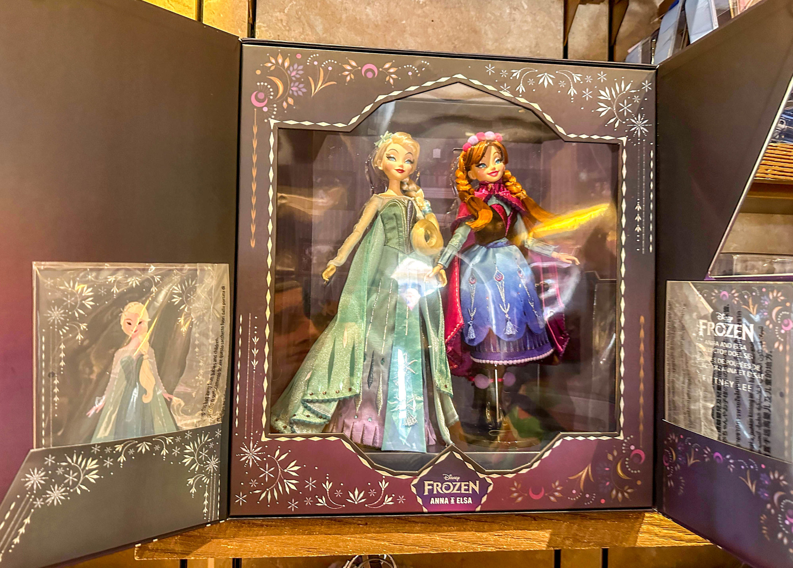 Anna and Elsa dolls