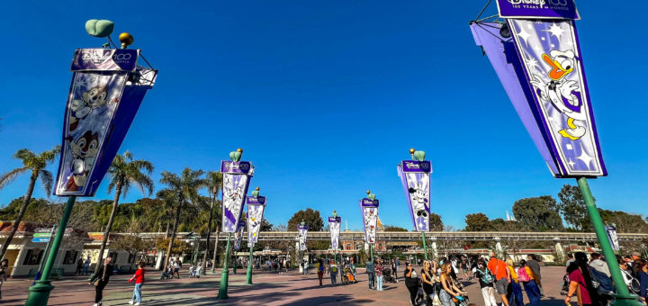 Disneyland Esplanade Banners