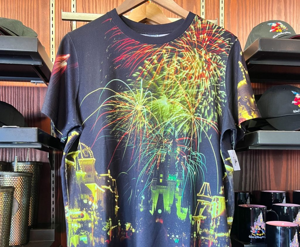 Light Up The Room With This Castle Fireworks Shirt - MickeyBlog.com
