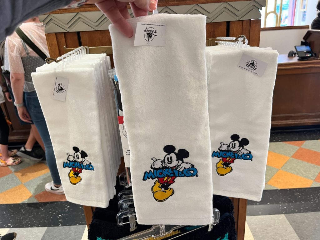 Mickey mouse hand towels