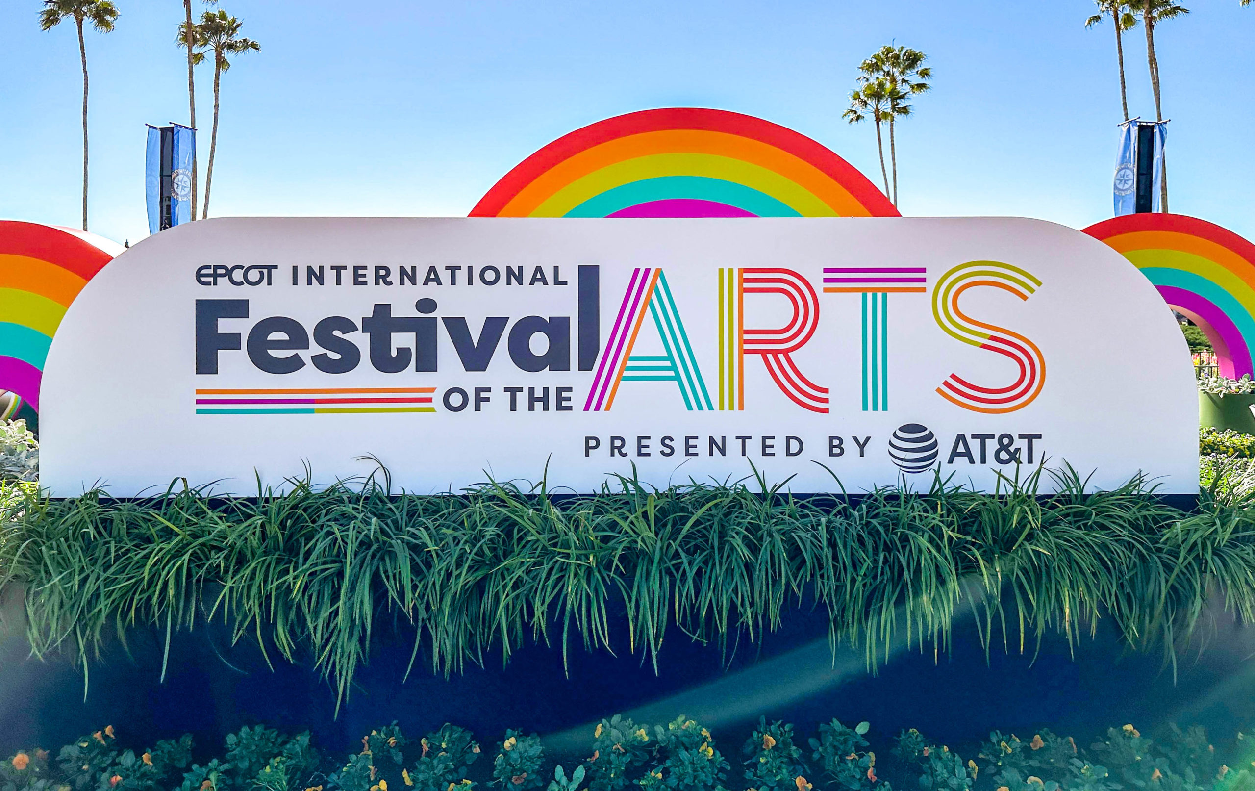 2023 Festival of the Arts sign
