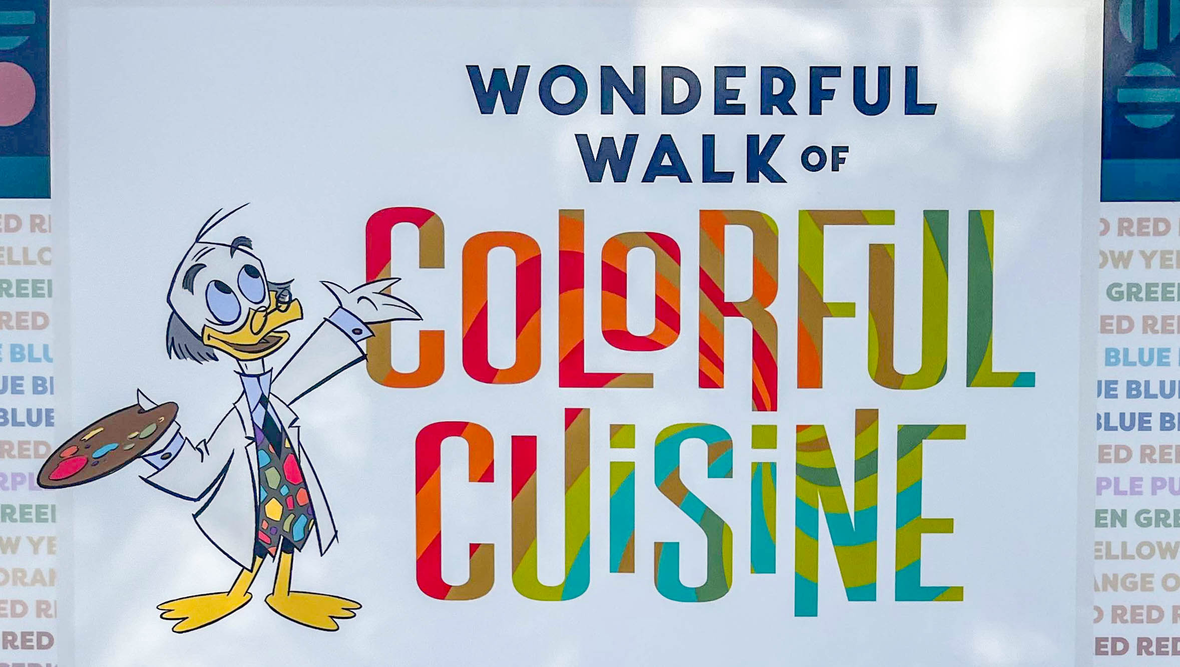 Wonderful Walk of Colorful Cuisine
